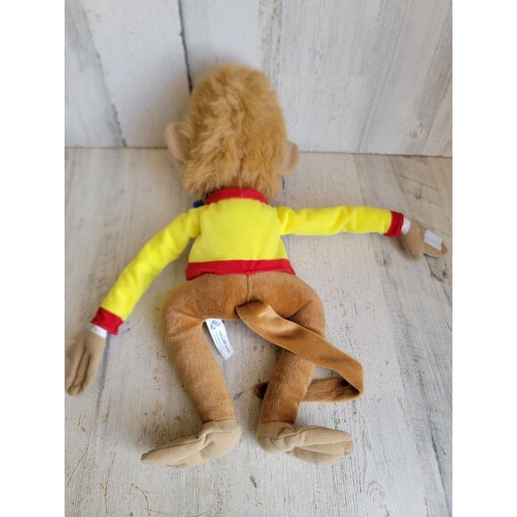 Peek a boo monkey vintage style Plush stuffed animal suit bowtie - Picture 10 of 10